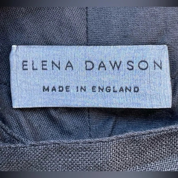 Elena Dawson linen trousers pants size large - Picture 9 of 16